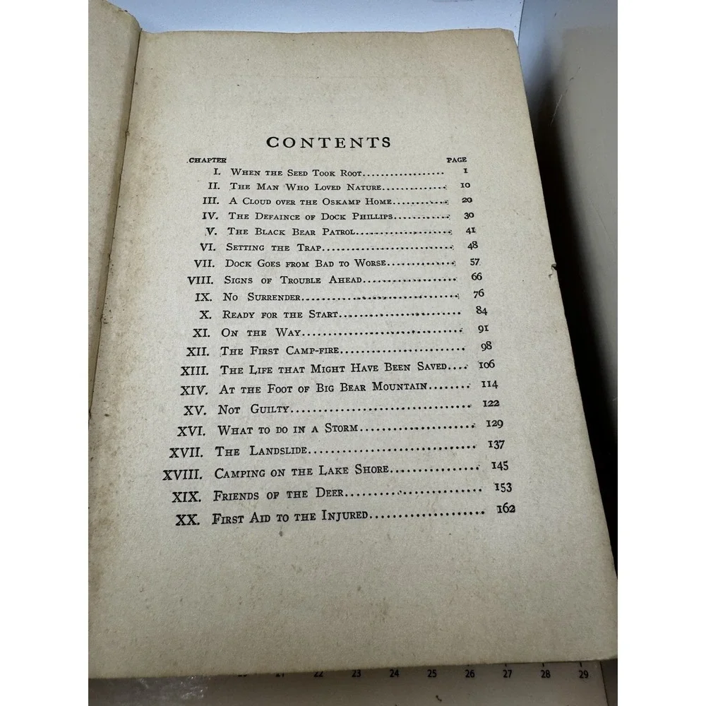 The Boy Scouts of Lenox by Frank V. Webster 1915 Cupples & Leon Vintage Book BSA